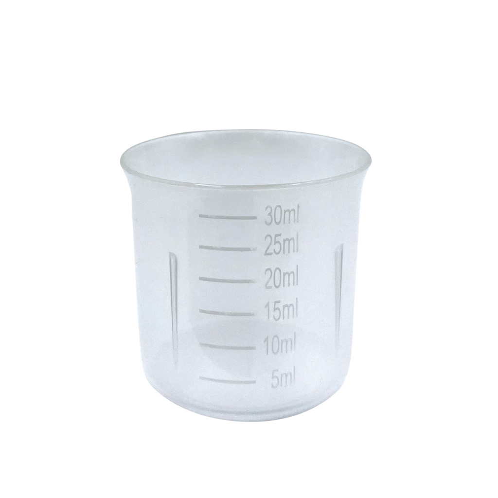 Dosing cup 30mL for childresistant screwcap per 25