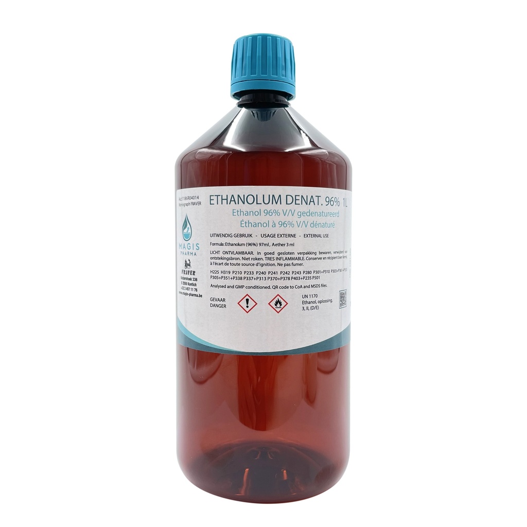 Etanol 96 % desnaturalizado Eter 1L (AUTH)