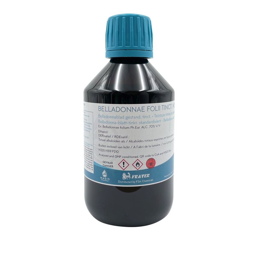 Belladonnae folii tinctura normata 250mL