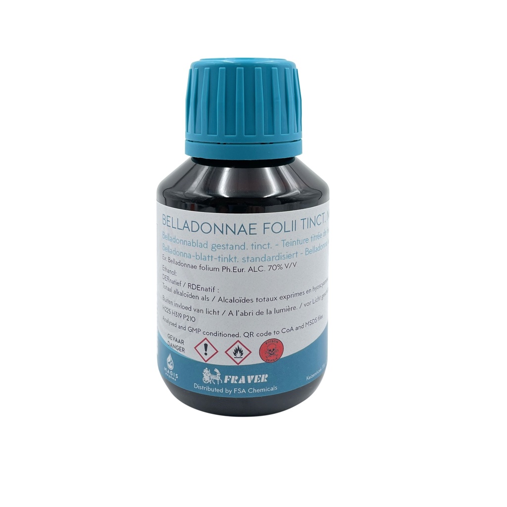 Belladonnae folii tinctura normata 100mL