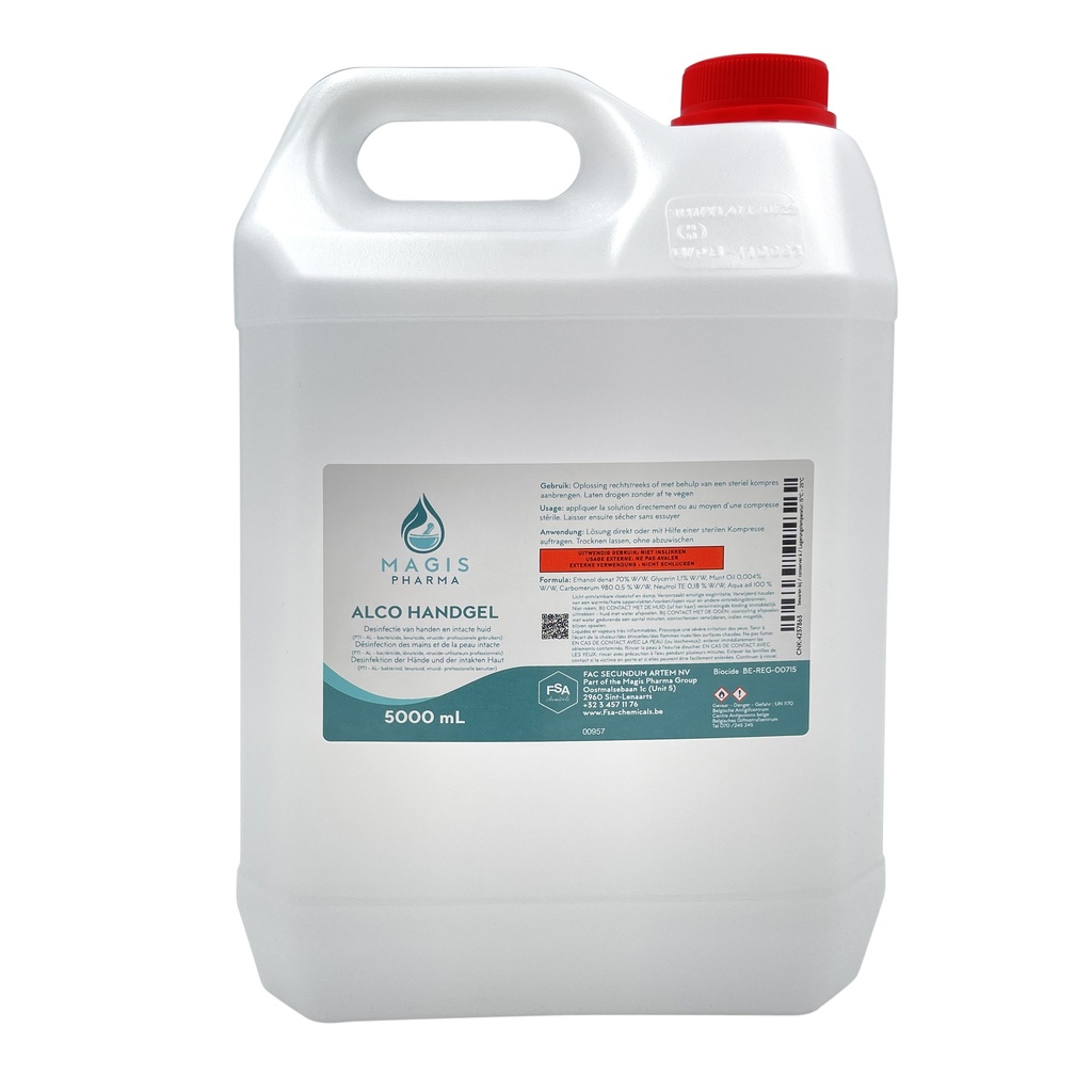 Alco handgel 5L Magis Pharma