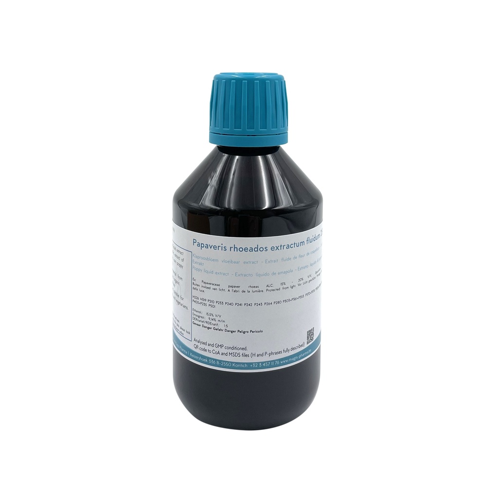 Klaproosbloem vloeibaar extract 250mL