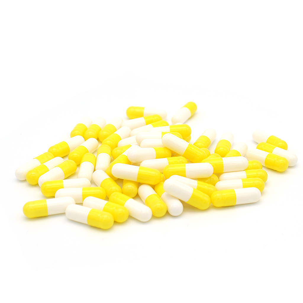 Capsule 0 White/Yellow 5000 caps