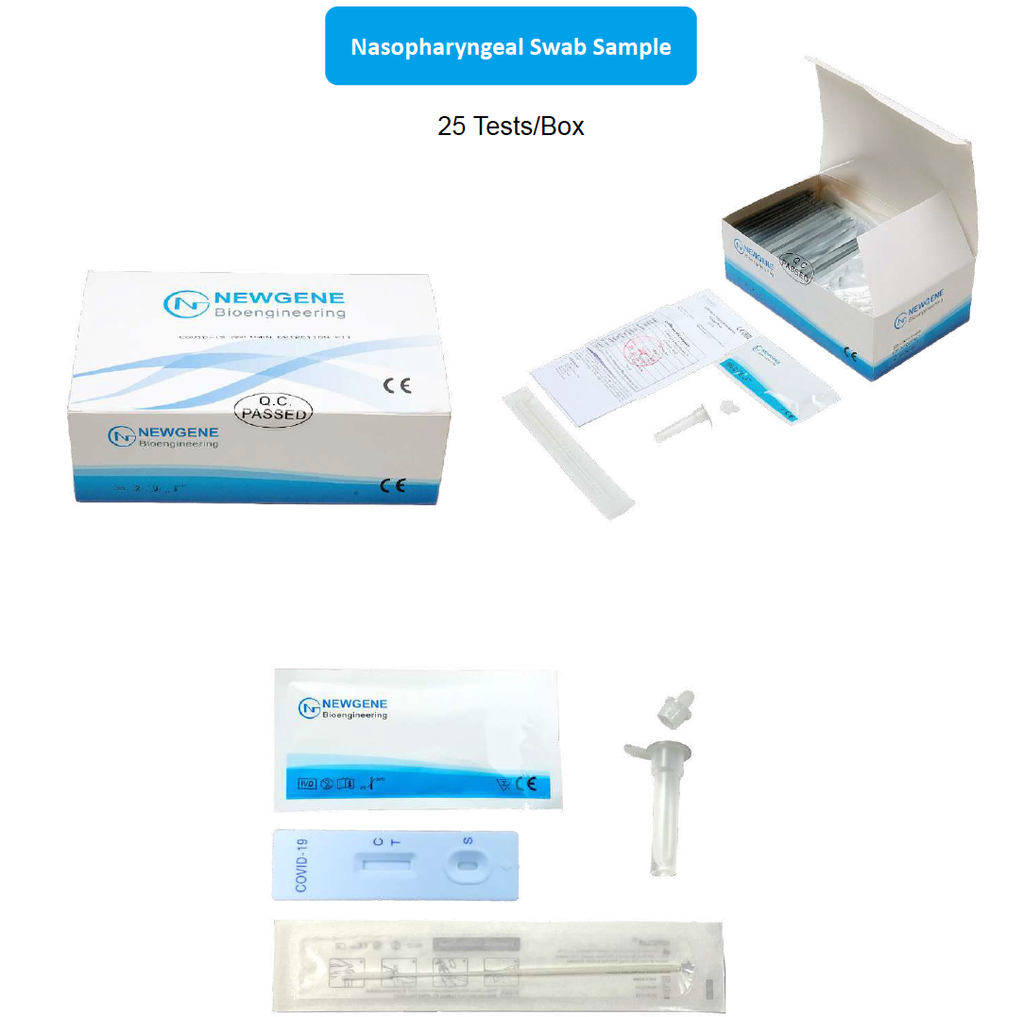 Test rápido antigenos COVID-19 Newgene PROFESSIONAL, 25 test
