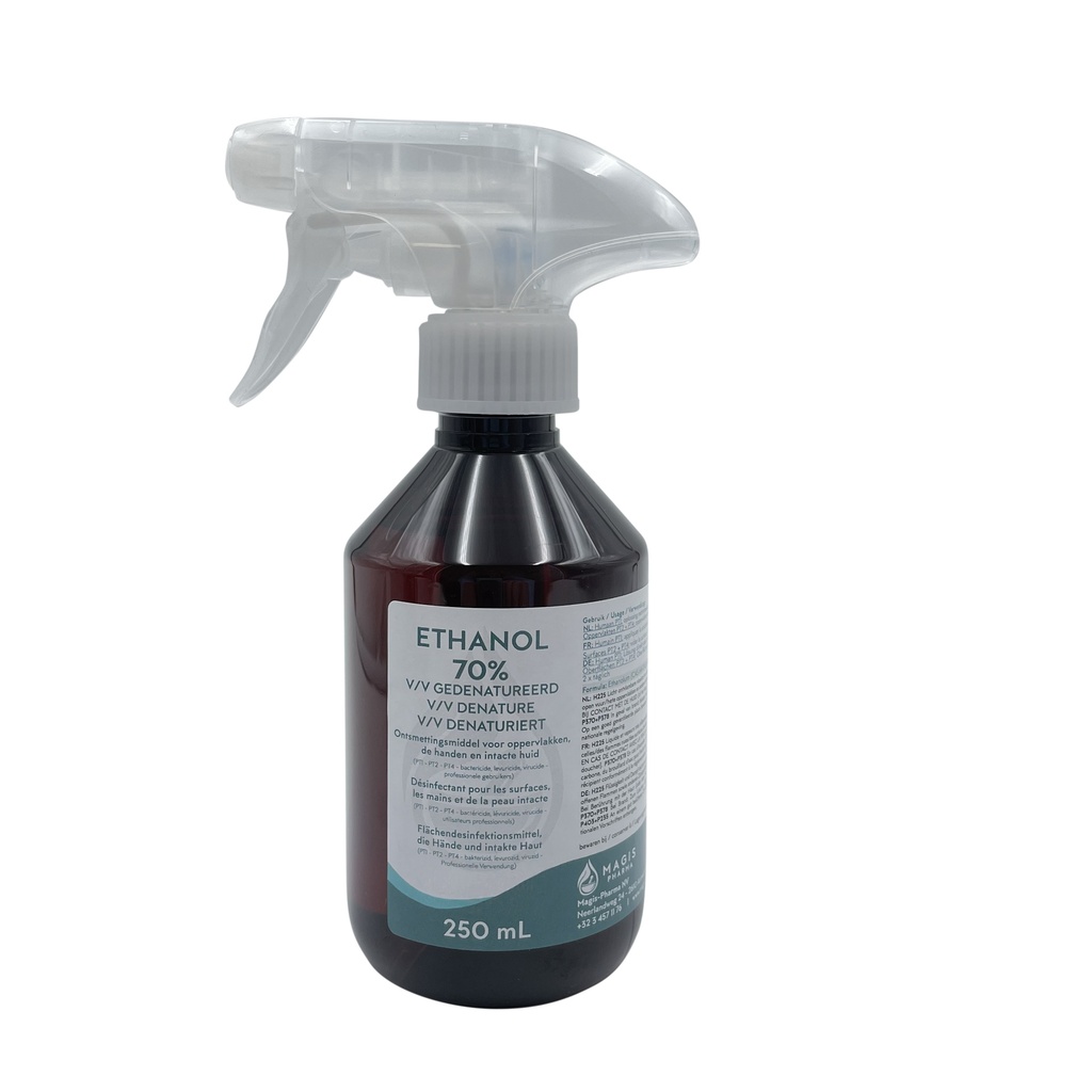 Etanol 70% desnaturalizado 20x250mL spray BOX