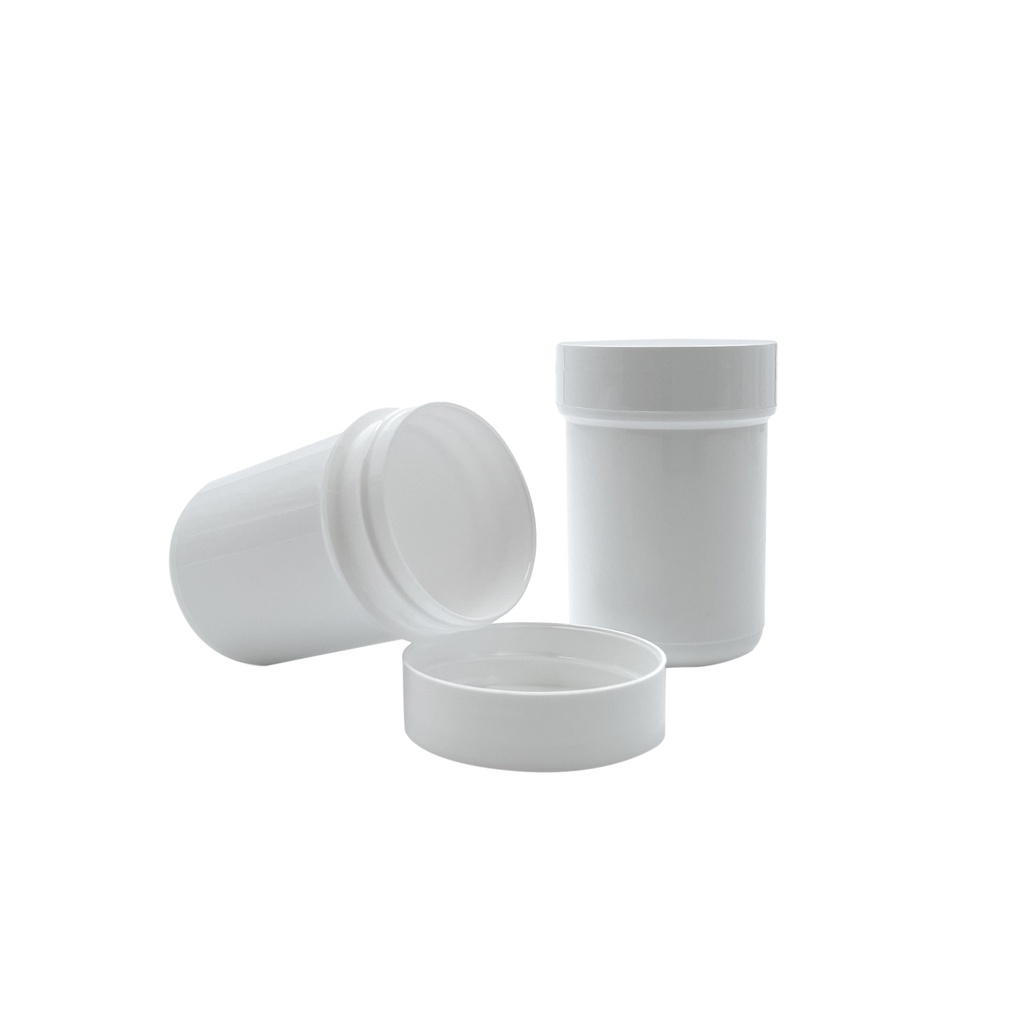 Ointment jar white + lid 40mL per 25