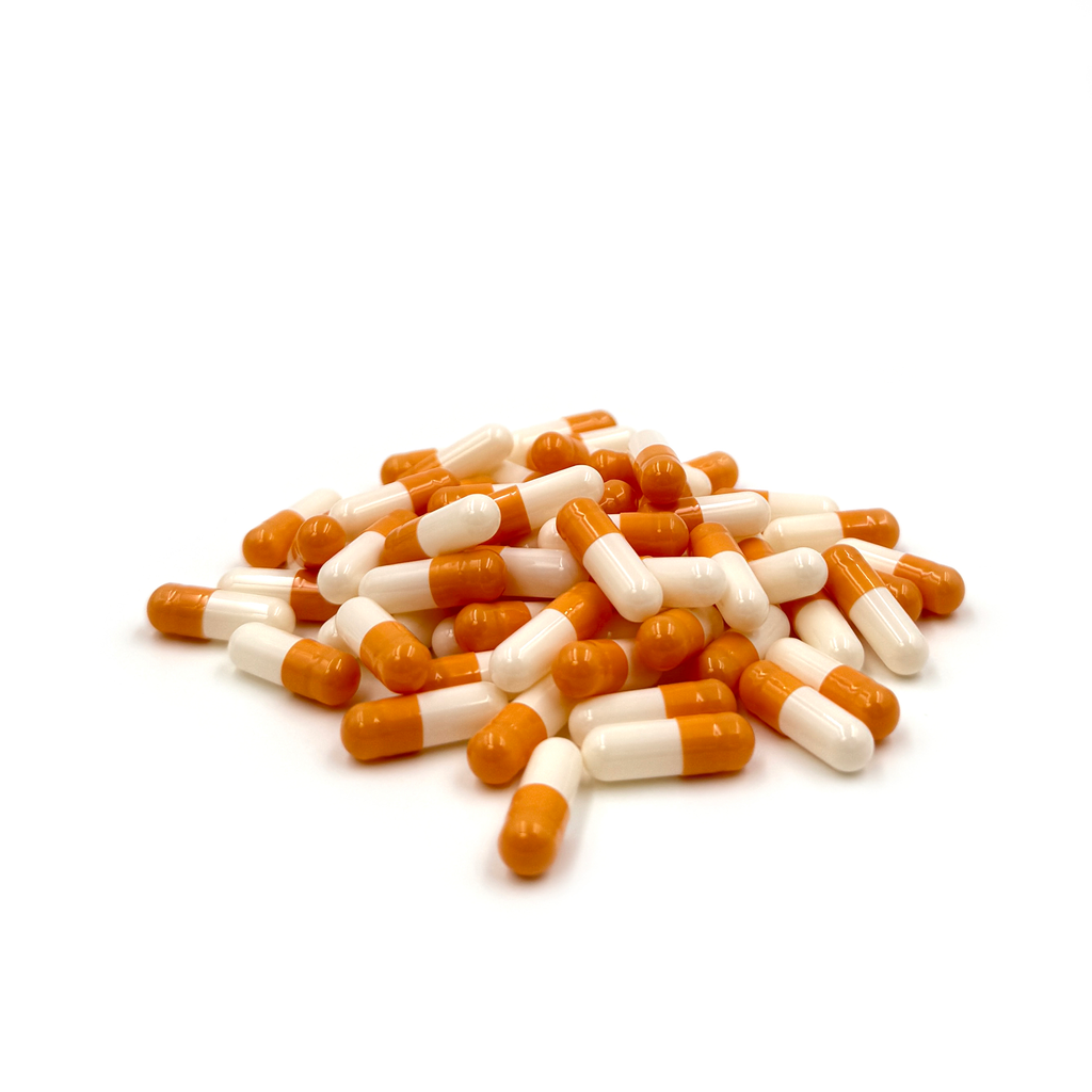 Gelulen N°3 Orange/White 5000 caps