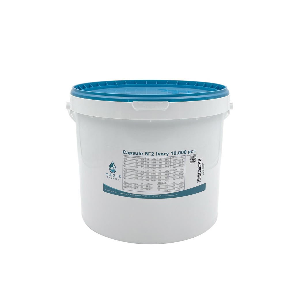 Capsules opaque N°2 10000