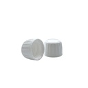 Capsule blanc inviolable pour verre & PET din28 par 50