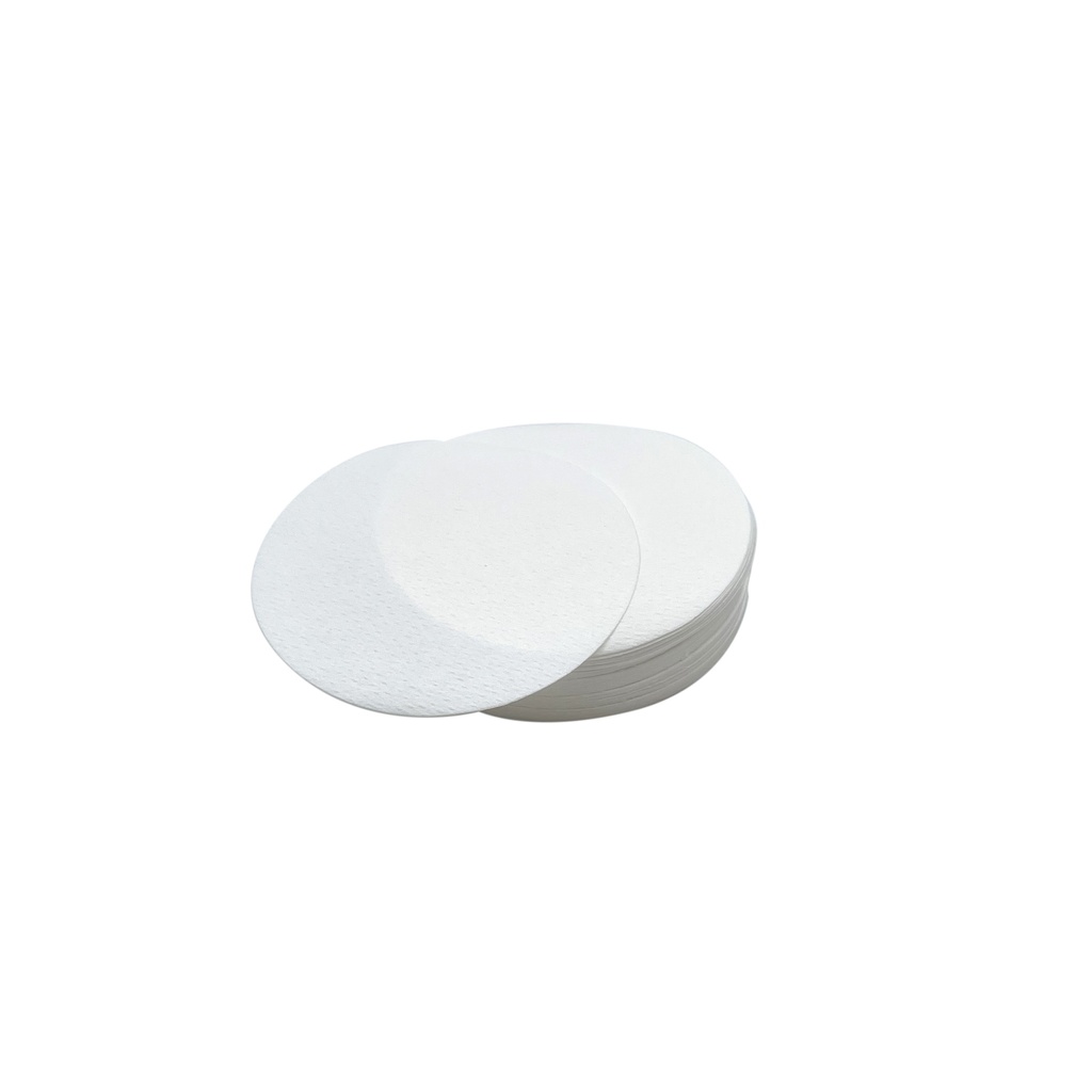 Papier filtre plat rond 70mm par 100pcs
