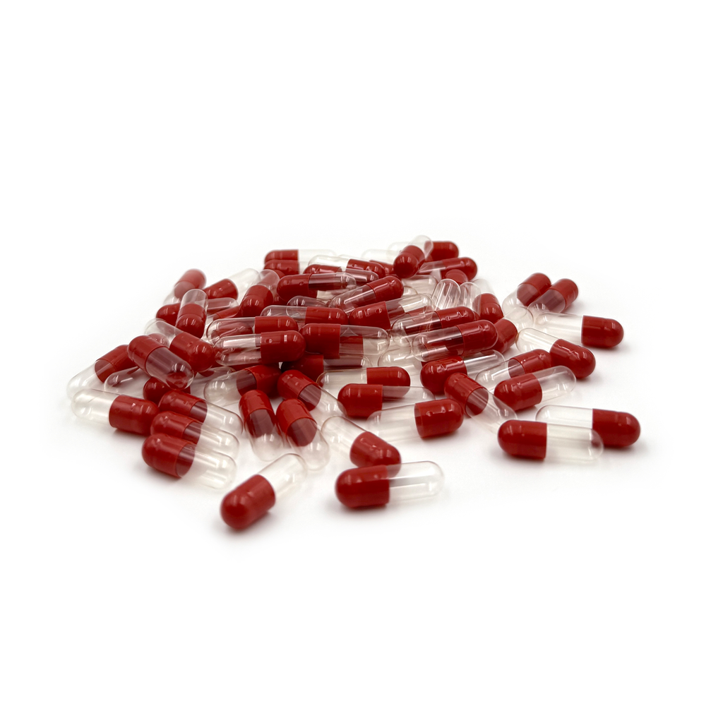 Gelulen N°3 Transparant/Swedish Orange 5000 caps