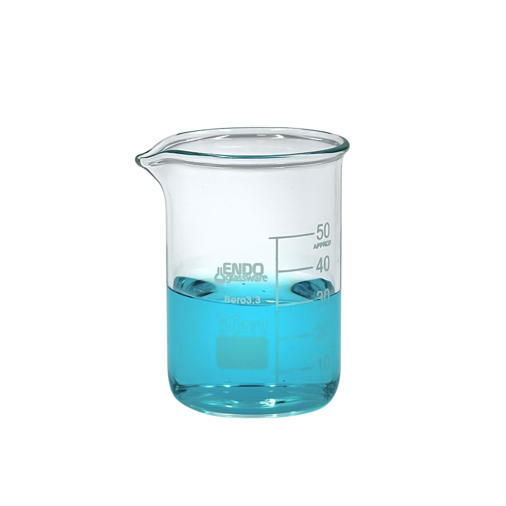 Measuring cup fireproof low model 50mL