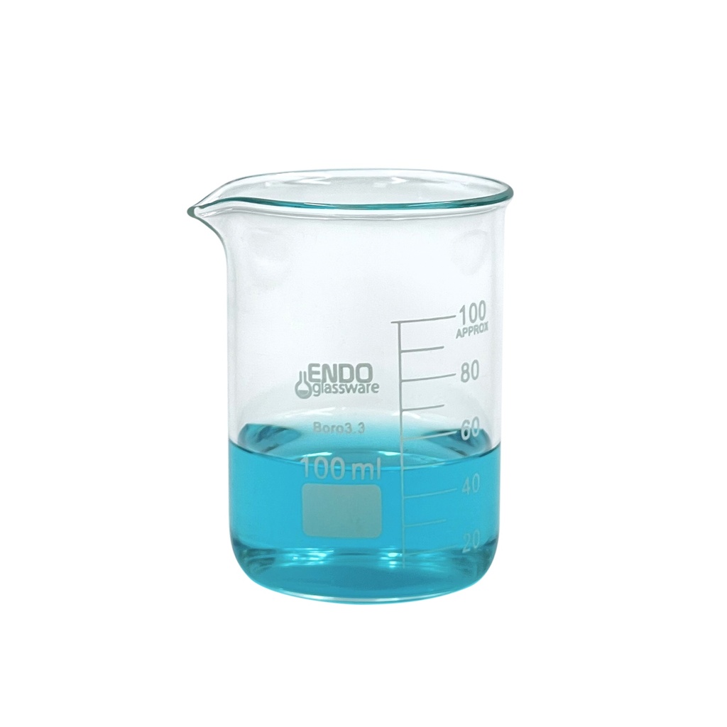 Measuring cup fireproof low model 100mL