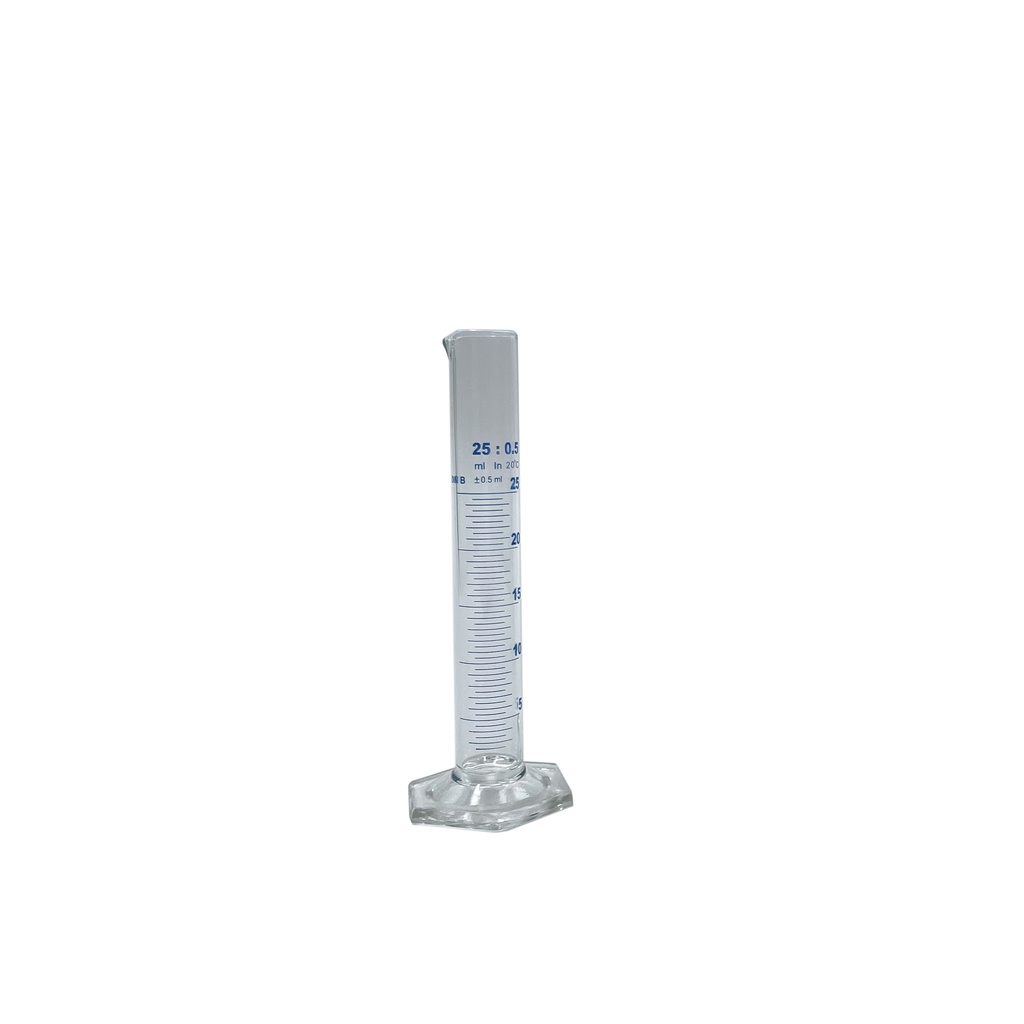 Measuring cylinder glass 25mL