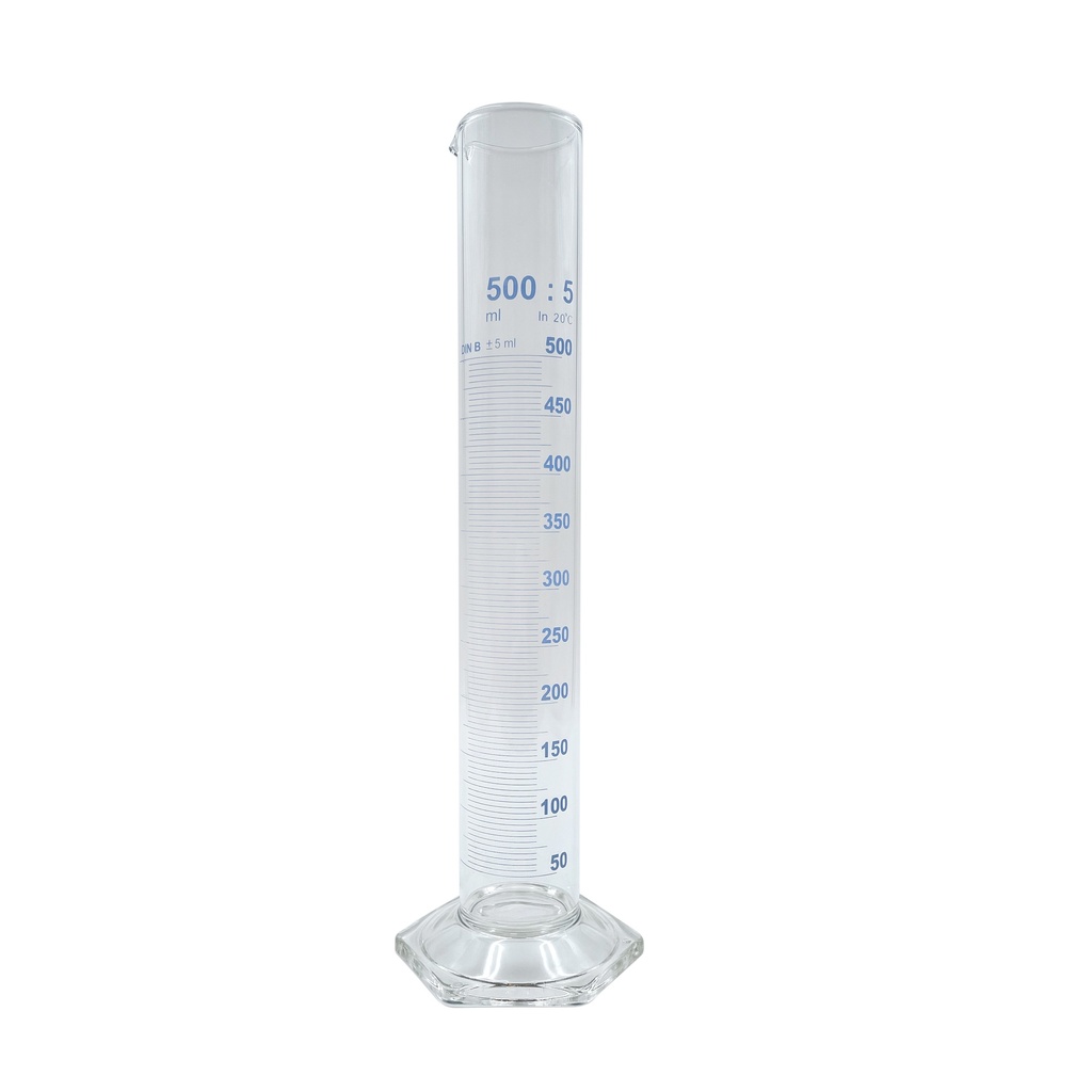 Measuring cylinder glass 500mL