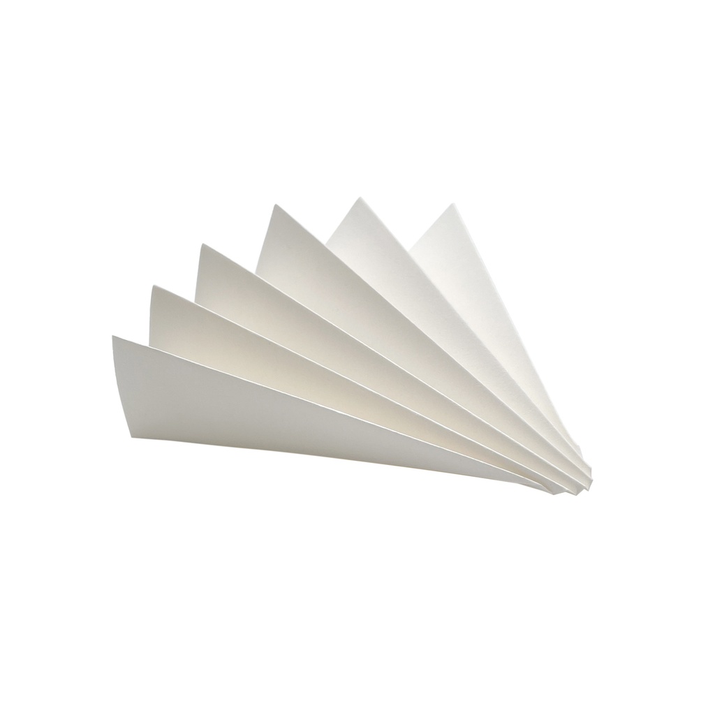 Filterpapier geplooid 320mm per 100st