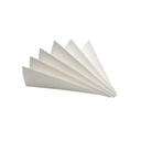 Filterpapier geplooid 320mm per 100st