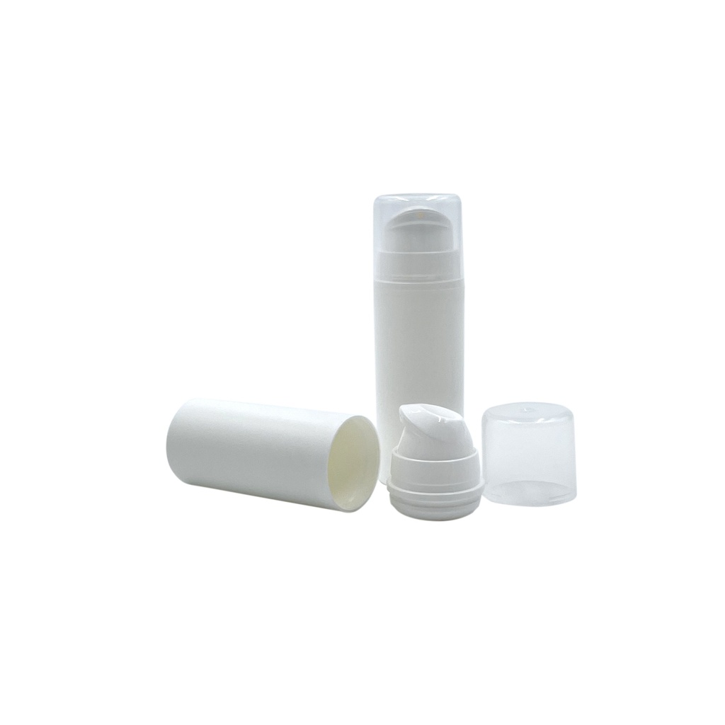 Airless dispensers white + pump 30mL  per 17