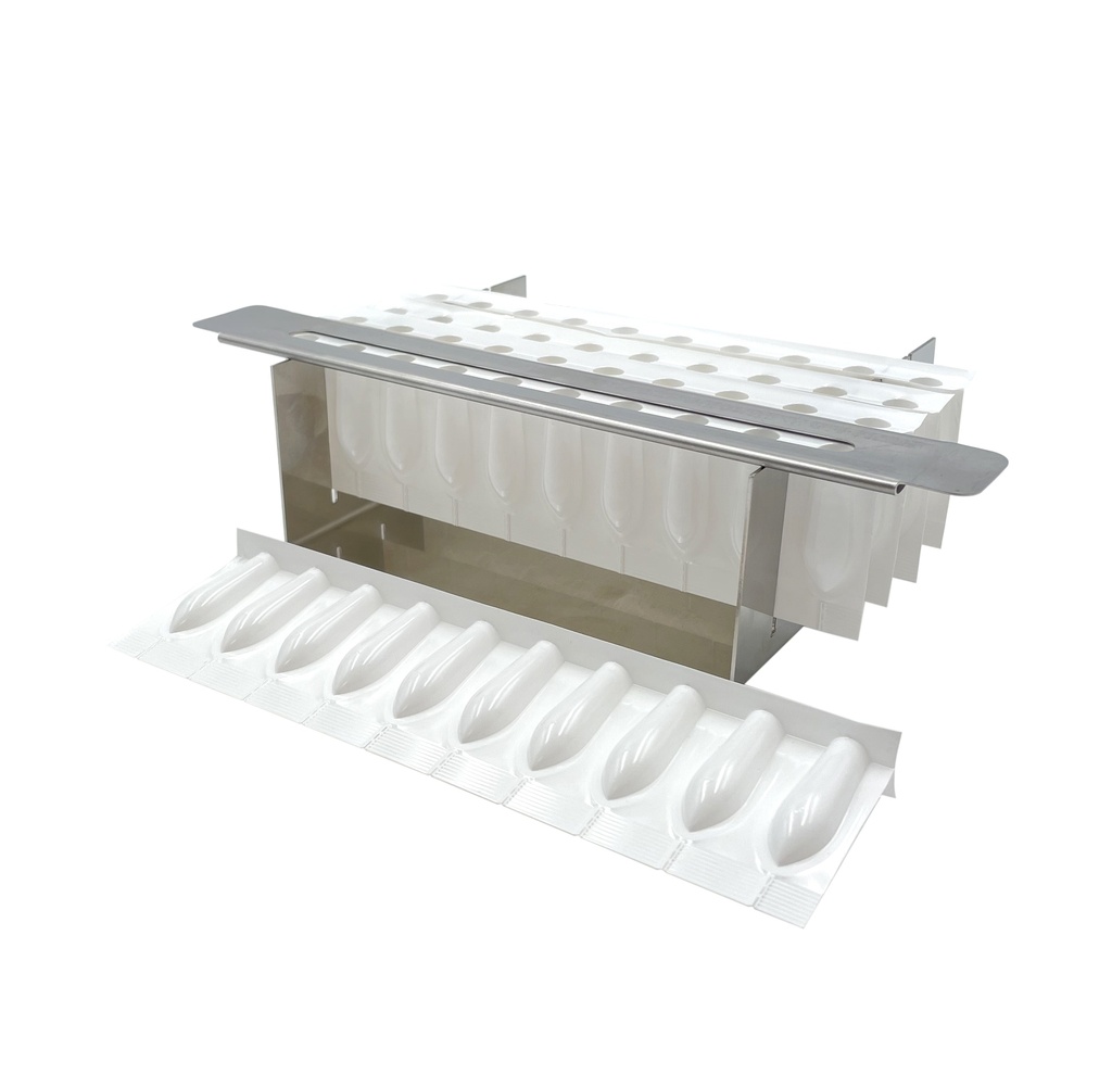 Suppository strip holder