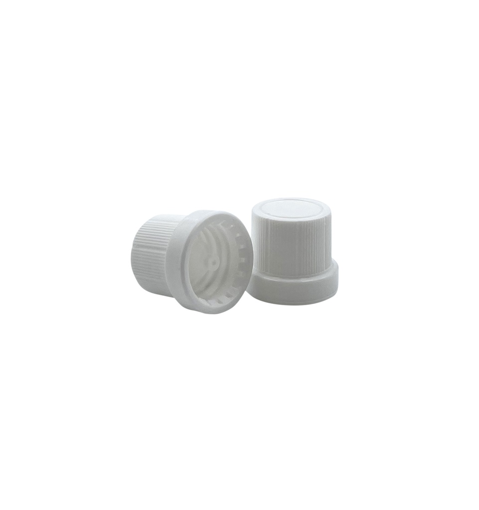 Capsule din18 blanc inviolable insert pour eau par 25 