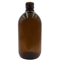 [4781142] Bottle PET obus brown 1000mL din28 per 10