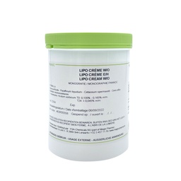 [1612035] Lipo crème E/H (Cérat réfrigérant / Cold cream) 1kg PANNOC