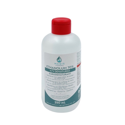 Alcool Ethanol dénaturé 70/30 eau WFI - 2 x 5 L - Filtré à 0.2 µ.