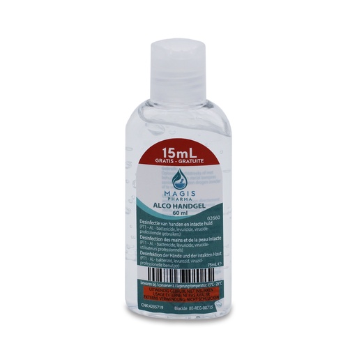 [4235719] Alco handgel 60mL+15mL Magis Pharma