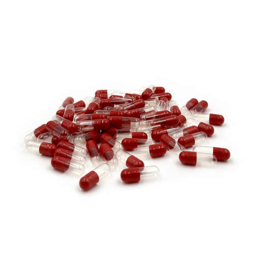 [9113074] Gelulen N°3 Transparant/Swedish Orange 5000 caps