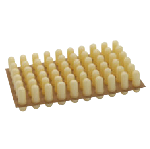 [4521910] Caps on card Ivory N°0 - 19x60caps (1140 caps)