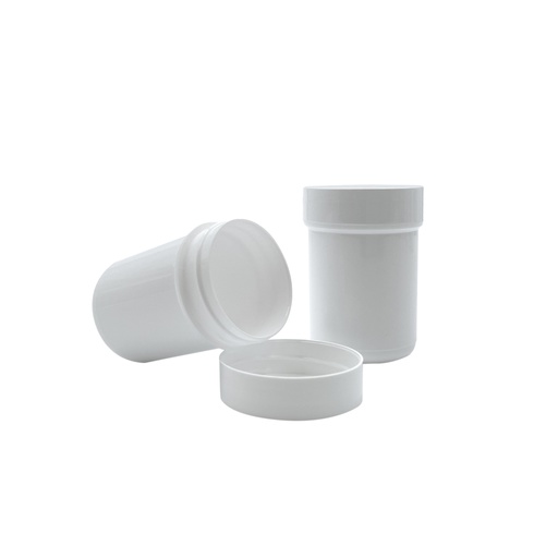 [4565081] Tarro pomada blanco + tapa 40mL por 25