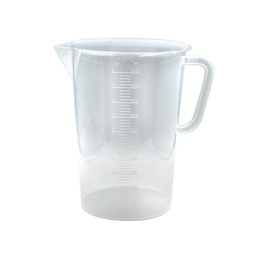 [4568119] Bécher de mesure plastique gradué avec anse 5000mL