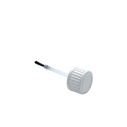 [4610929] Cap din18 white with brush for 10mL per 25